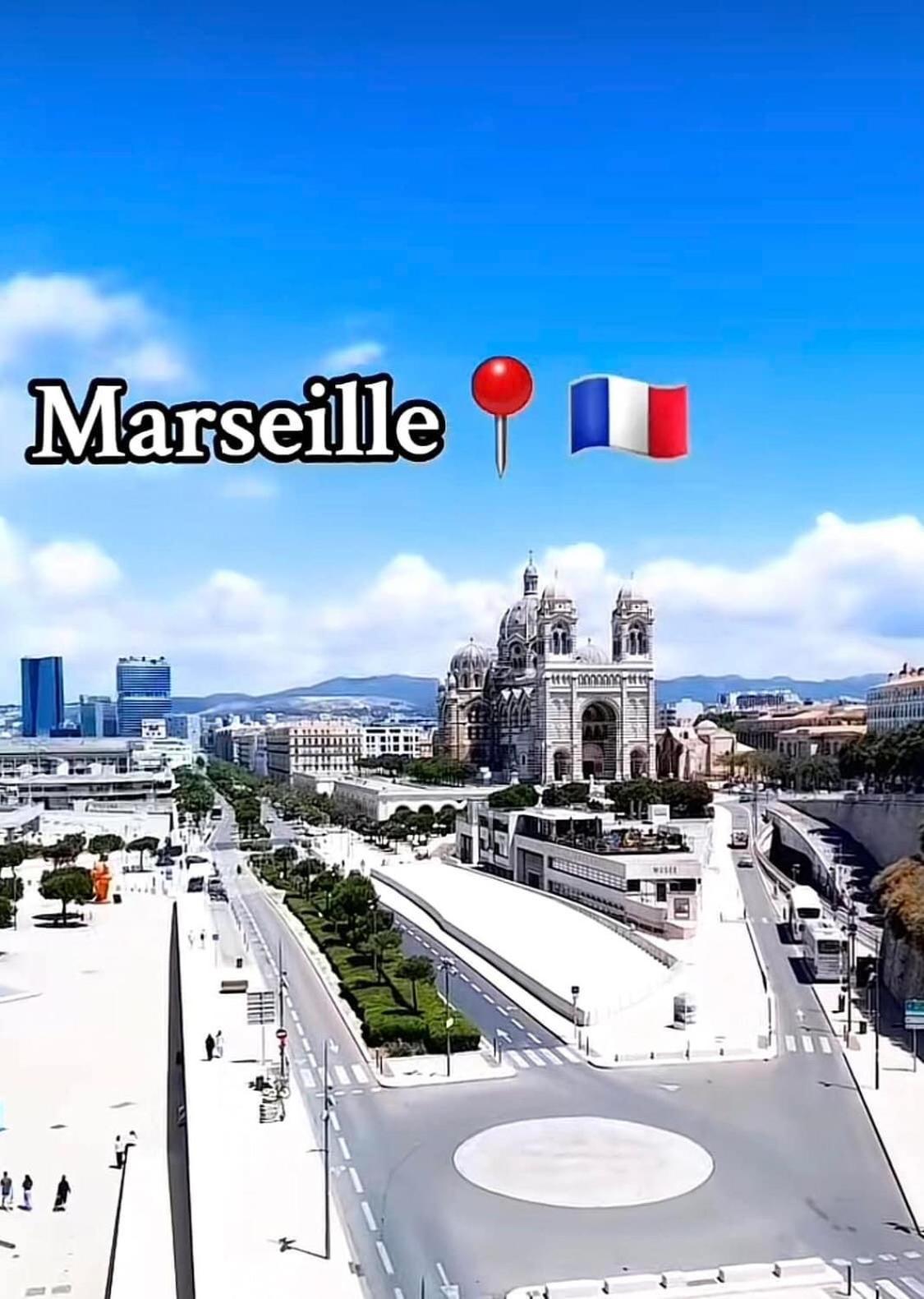 Appartement Atypique Cosy Entre Terre & Mer Marseille Eksteriør bilde